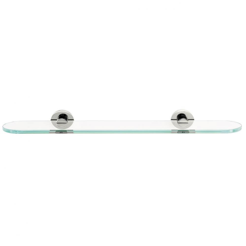 24&apos;&apos; Glass Shelf W/Brackets