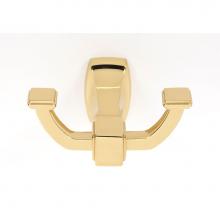 Alno A6584-PB - Double Robe Hook