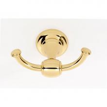 Alno A6684-PB - Double Robe Hook