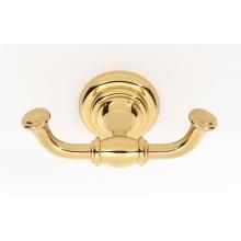 Alno A6784-PB - Double Robe Hook