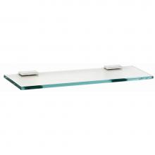 Alno A7550-24-PC - 24'' Glass Shelf W/Brackets