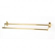 Alno A8025-30-PB - 30'' Double Towel Bar