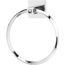 Alno C8440-PC - Crystal Towel Ring