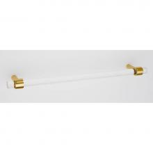 Alno D860-12-PB - 12'' Acrylic Pull