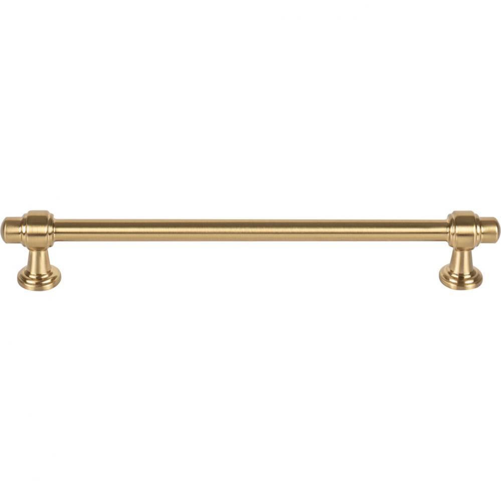 Bronte Pull 7 9/16 Inch (c-c) Warm Brass