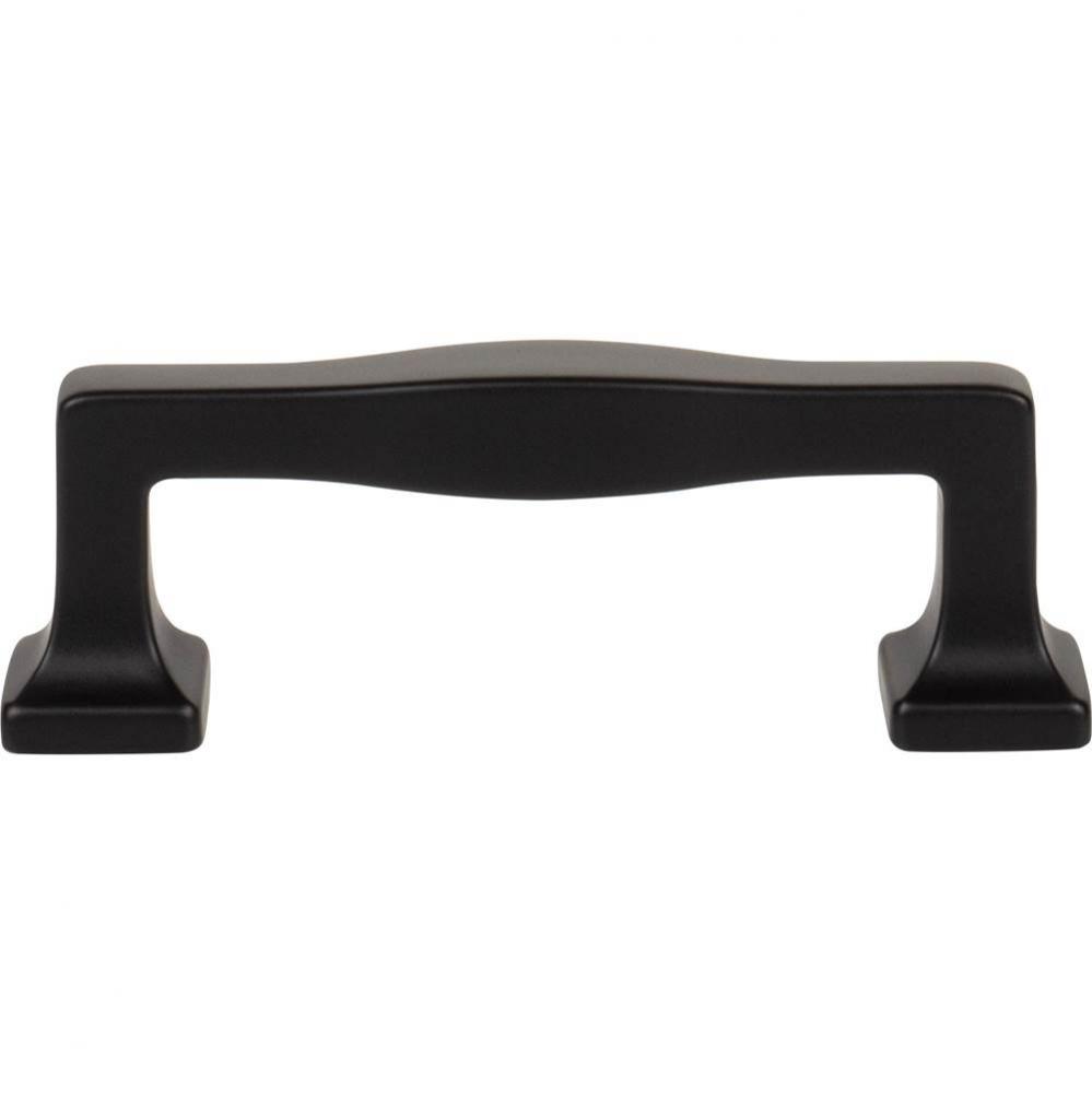 Kate Pull 3 Inch (c-c) Matte Black