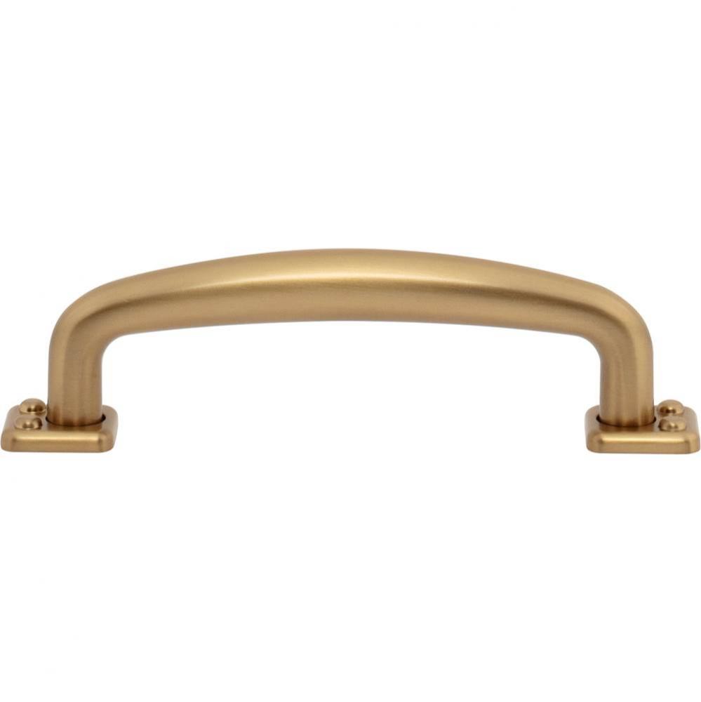 Benning Pull 3 3/4 Inch (c-c) Warm Brass