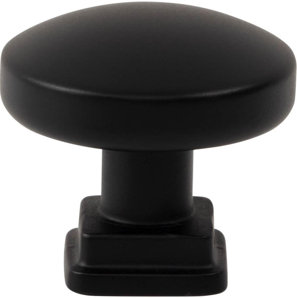 Kimberton Knob 1 1/4 Inch Matte Black