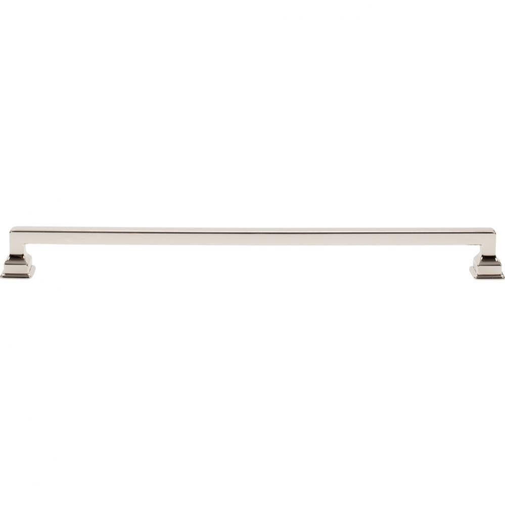 Erika Pull 12 Inch (c-c) Polished Nickel