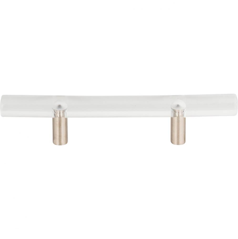 Optimism Rail Pull 3 Inch (c-c) Brushed Nickel