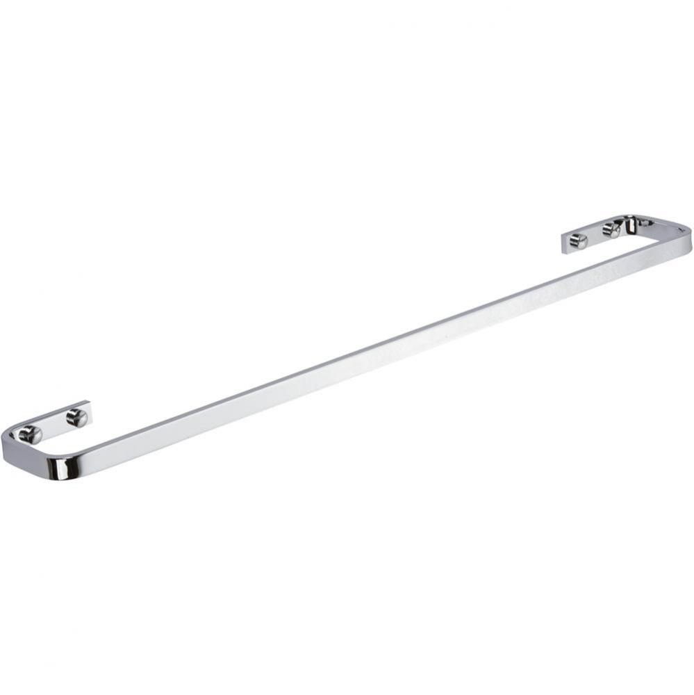 Solange Bath Towel Bar 24 Inch Single Polished Chrome