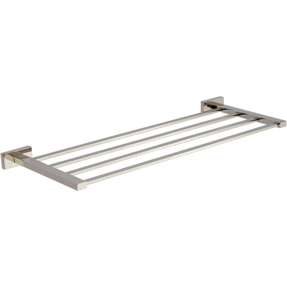 Axel Bath Towel Rack 22 Inch Polished Nickel