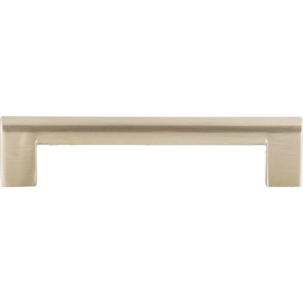 Round Rail Pull 5 1/16 Inch (c-c) Brushed Nickel