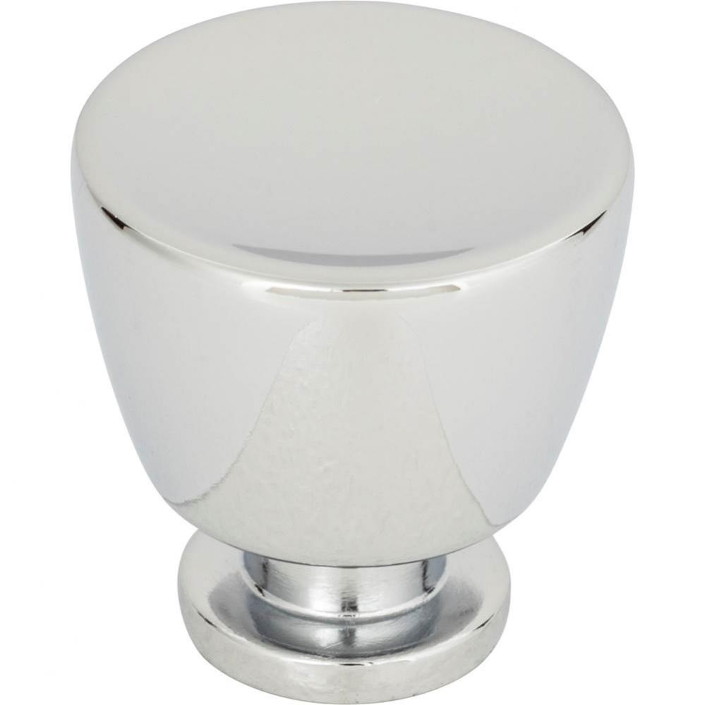 Conga Knob 1 1/4 inch Polished Chrome