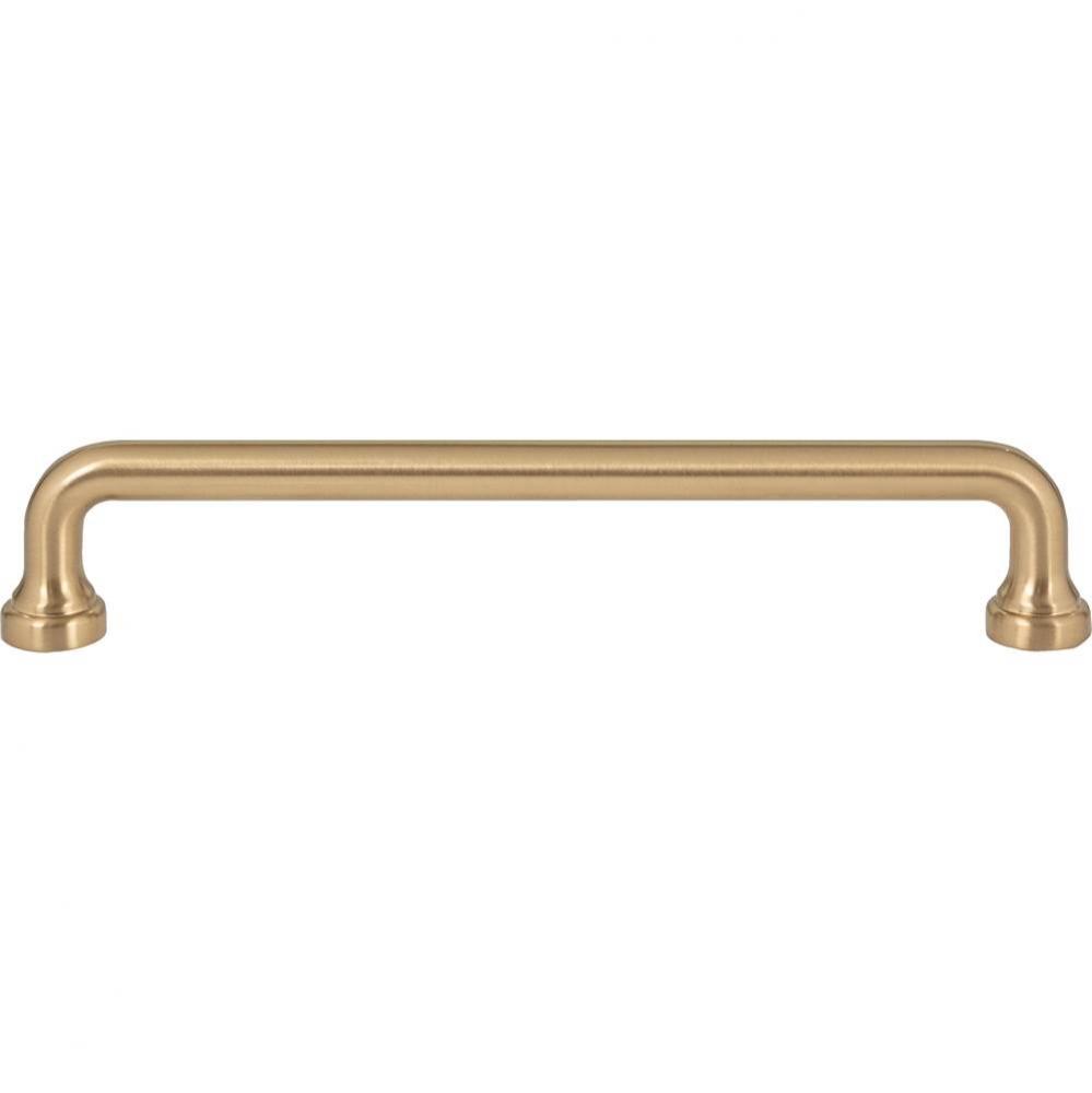 Malin Pull 6 5/16 Inch (c-c) Warm Brass