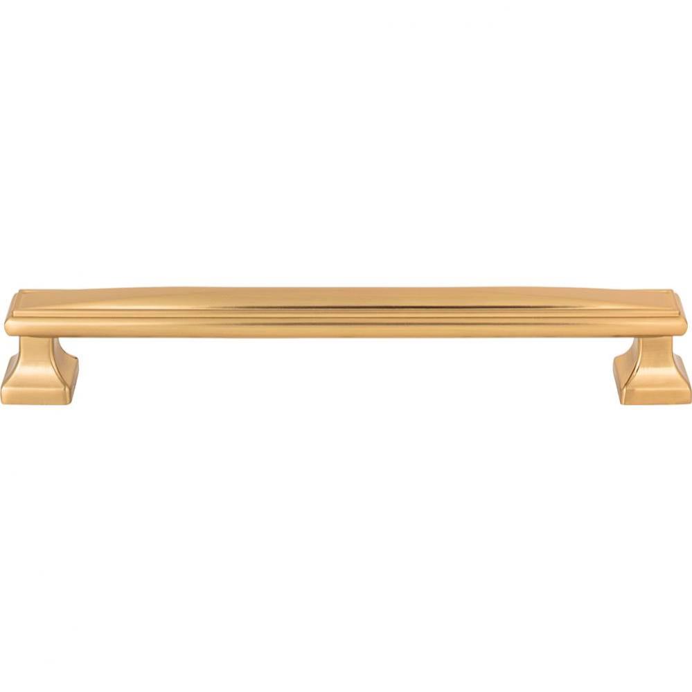 Wadsworth Pull 7 9/16 Inch (c-c) Warm Brass