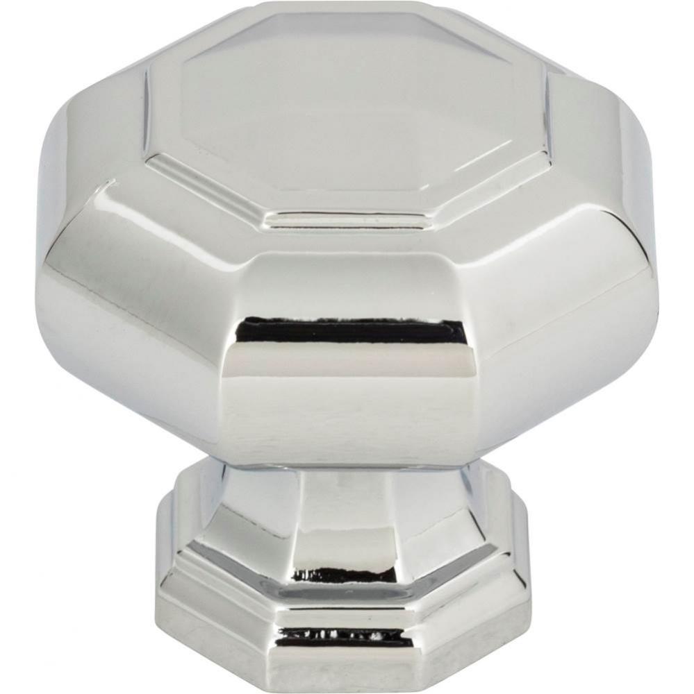 Elizabeth Knob 1 1/4 inch Polished Chrome