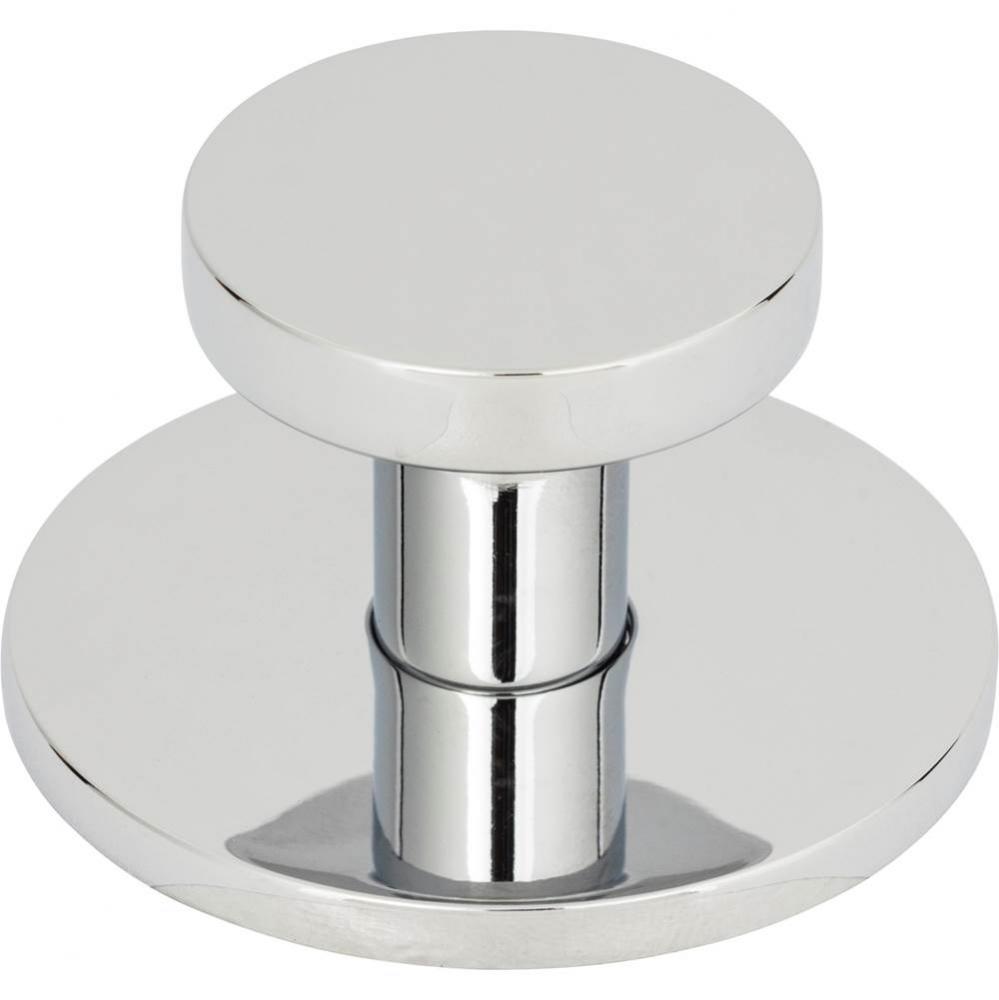 Dot Knob 1 1/4 Inch Polished Chrome