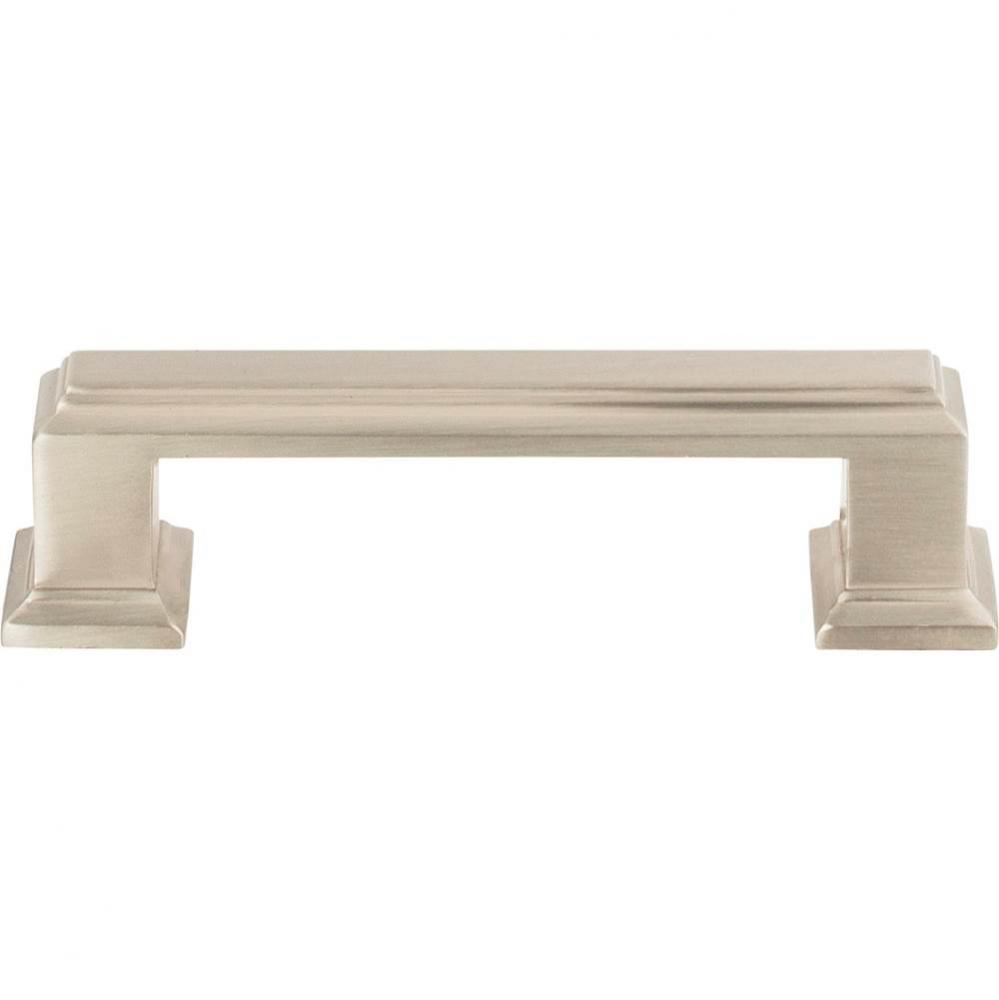 Sutton Place Pull 3 Inch (c-c) Brushed Nickel