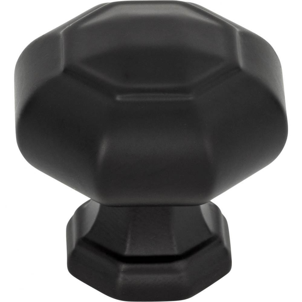 Elizabeth Knob 1 1/4 inch Matte Black