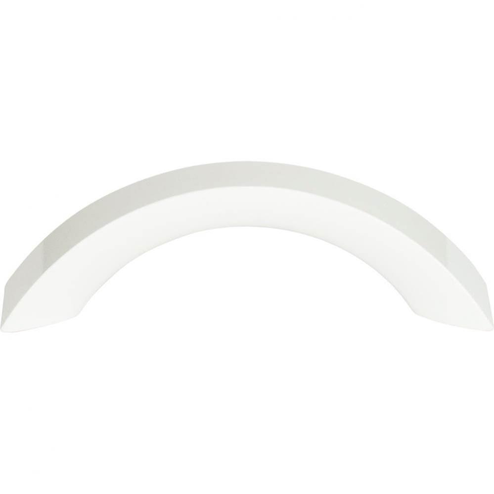 Sleek Pull 3 Inch (c-c) High White Gloss