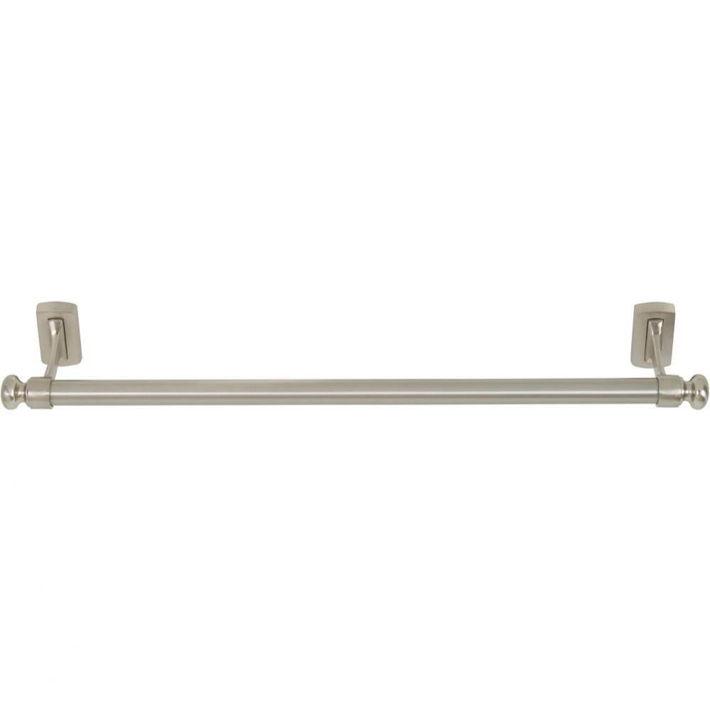 Legacy Bath Towel Bar 18 Inch Single Brushed Nickel