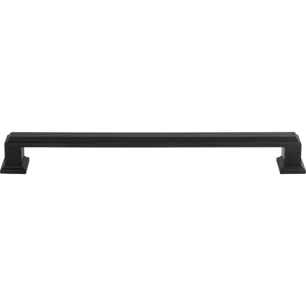 Sutton Place Pull 7 9/16 Inch (c-c) Modern Bronze