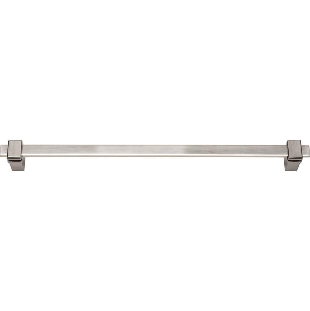 Buckle Up Bath Towel Bar 18 Inch Single Brushed Nickel