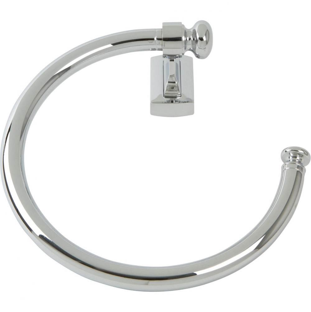 Legacy Bath Towel Ring  Polished Chrome