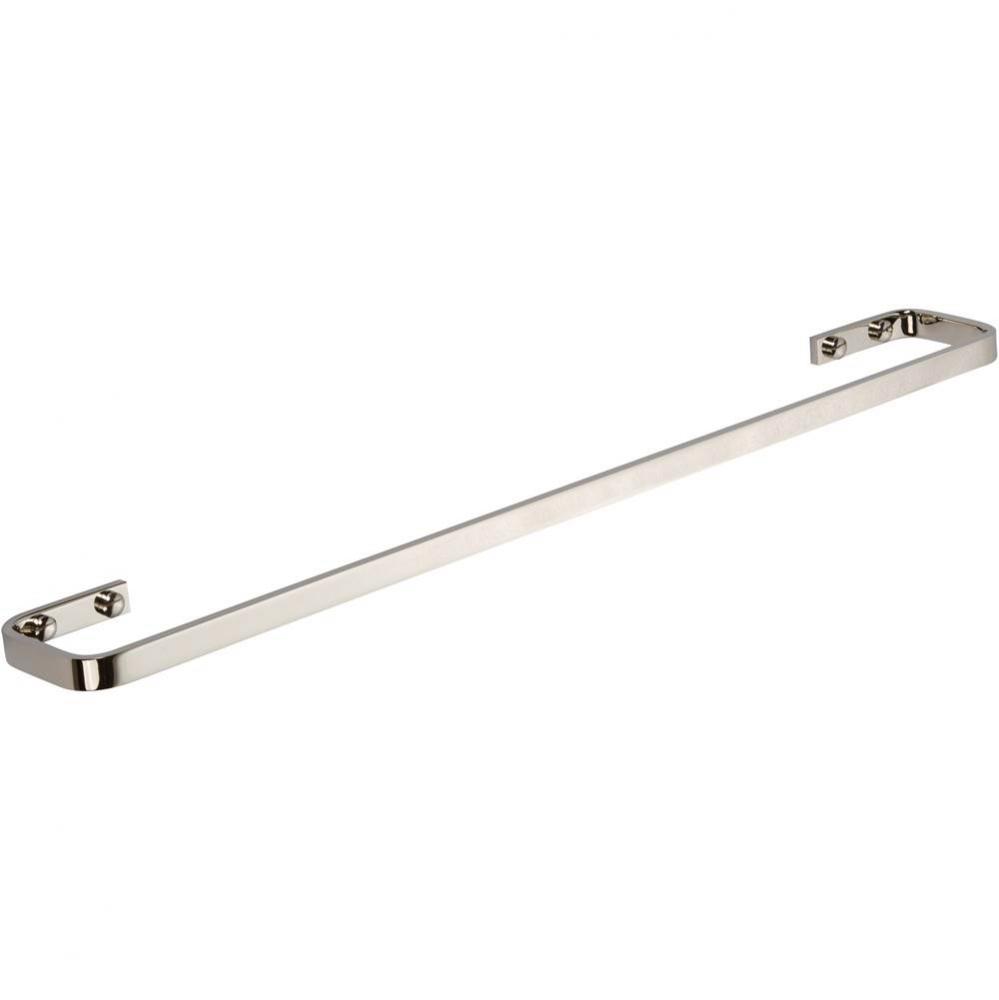 Solange Bath Towel Bar 24 Inch Single Polished Nickel