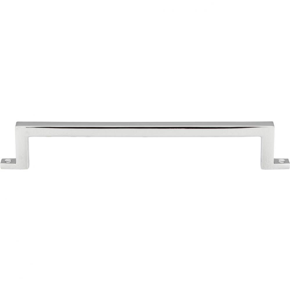 Campaign Bar Pull 6 5/16 Inch (c-c) Polished Chrome
