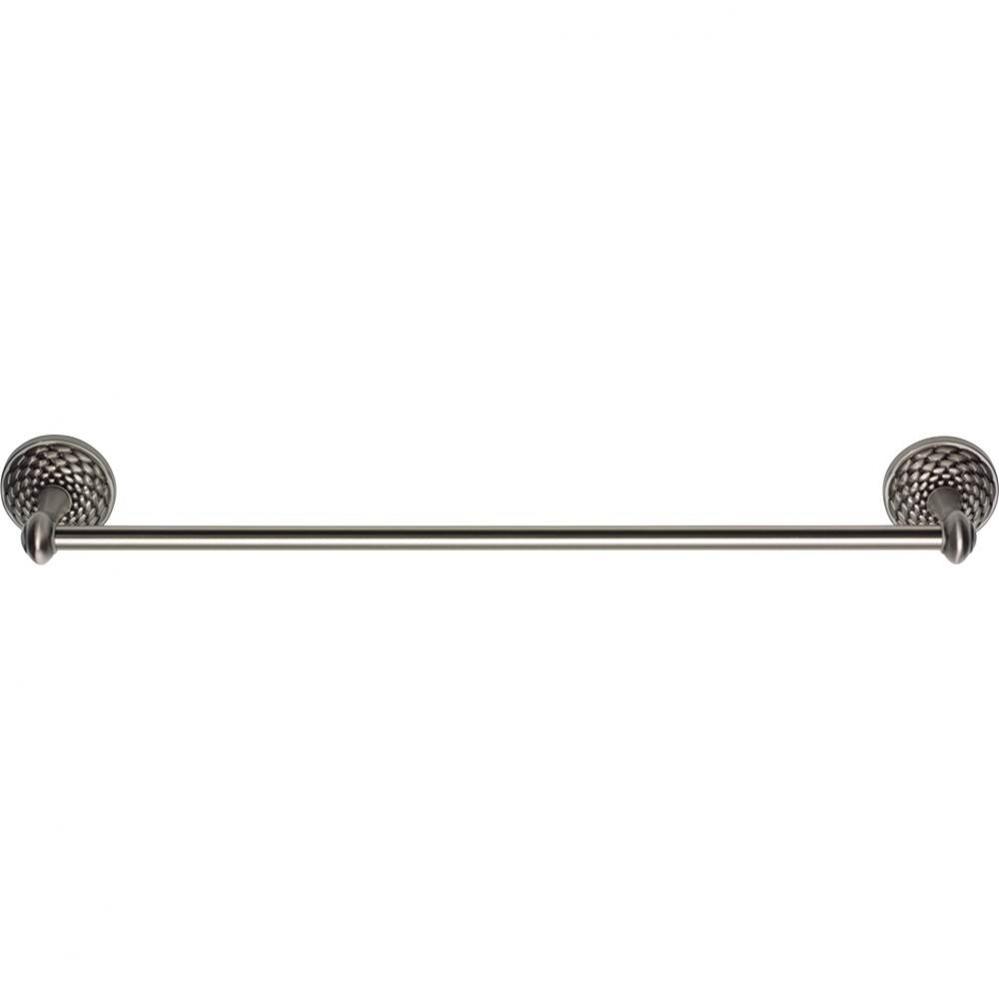 Mandalay Bath Towel Bar 18 Inch Single Brushed Nickel