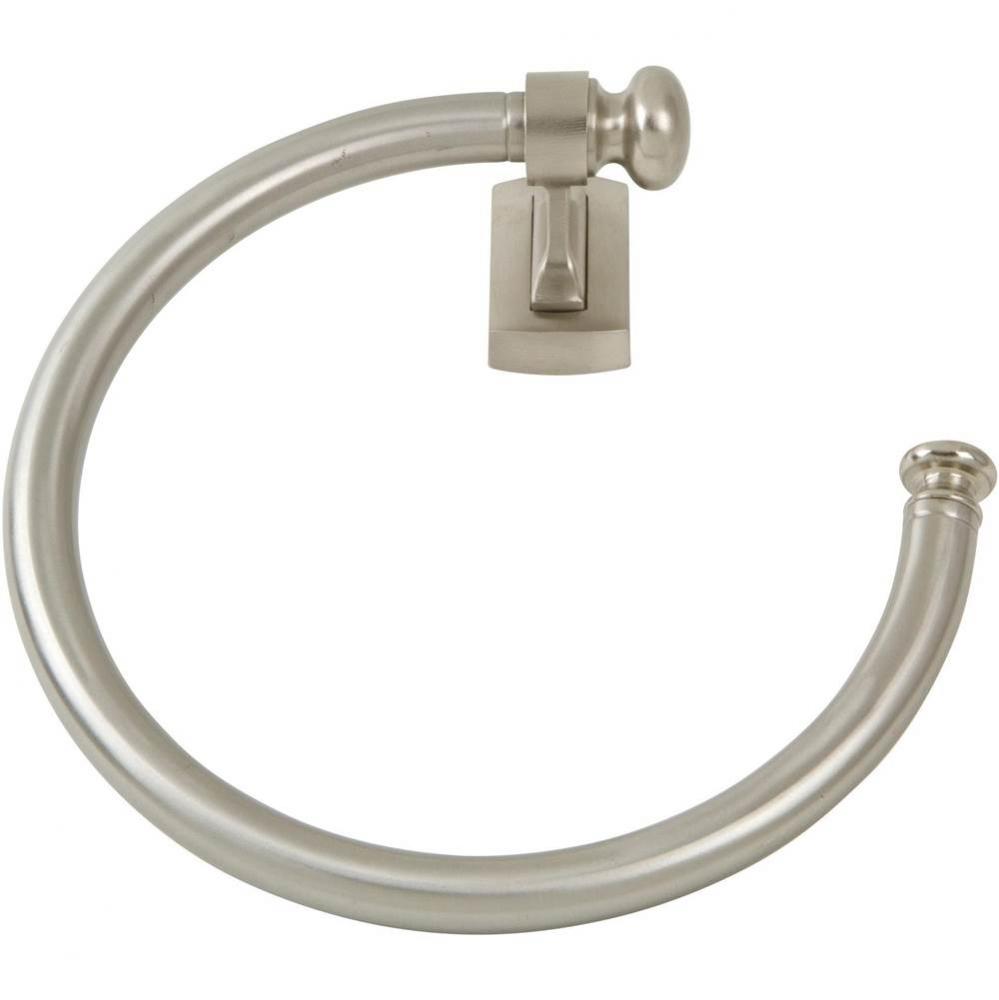 Legacy Bath Towel Ring  Brushed Nickel