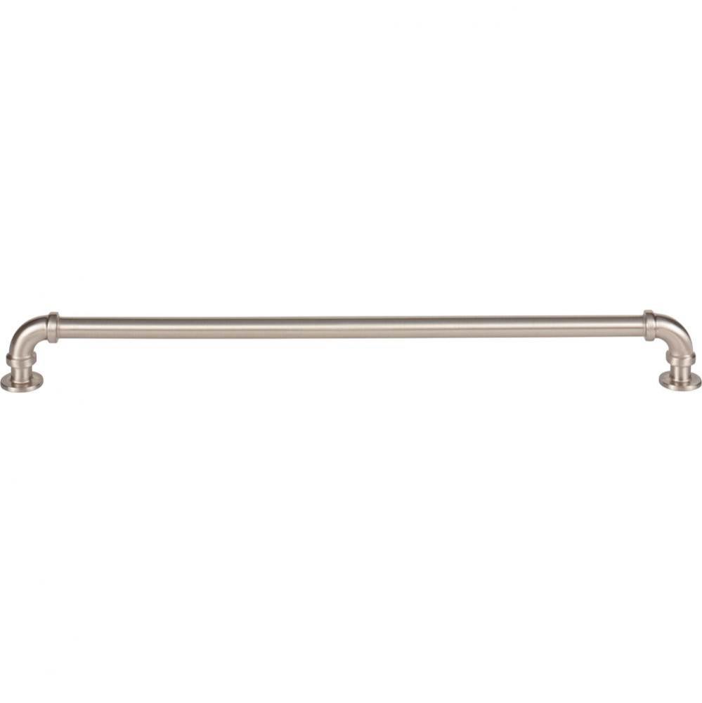 Steam Punk Pull 12 Inch (c-c) Brushed Nickel