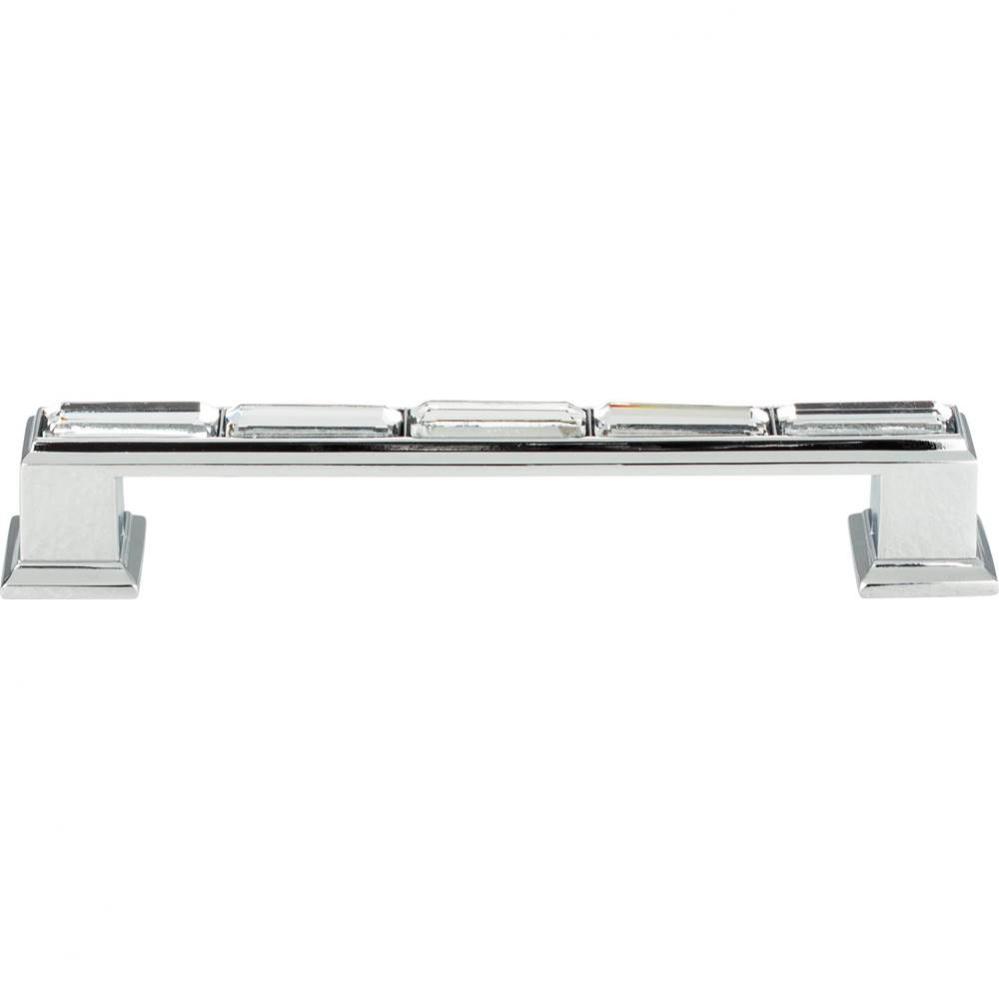 Legacy Crystal Pull 5 1/16 Inch (c-c) Polished Chrome