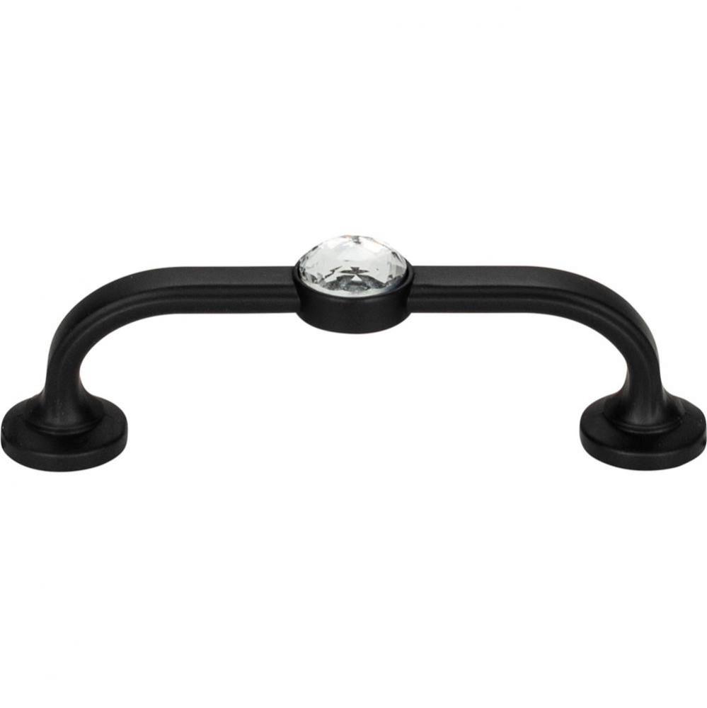 Legacy Crystal Bracelet Pull 3 Inch (c-c) Matte Black