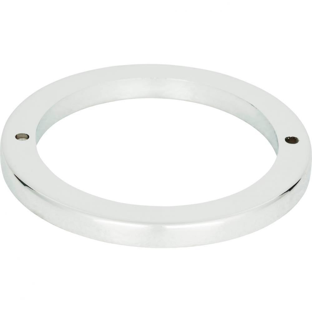 Tableau Round Base 3 Inch Polished Chrome