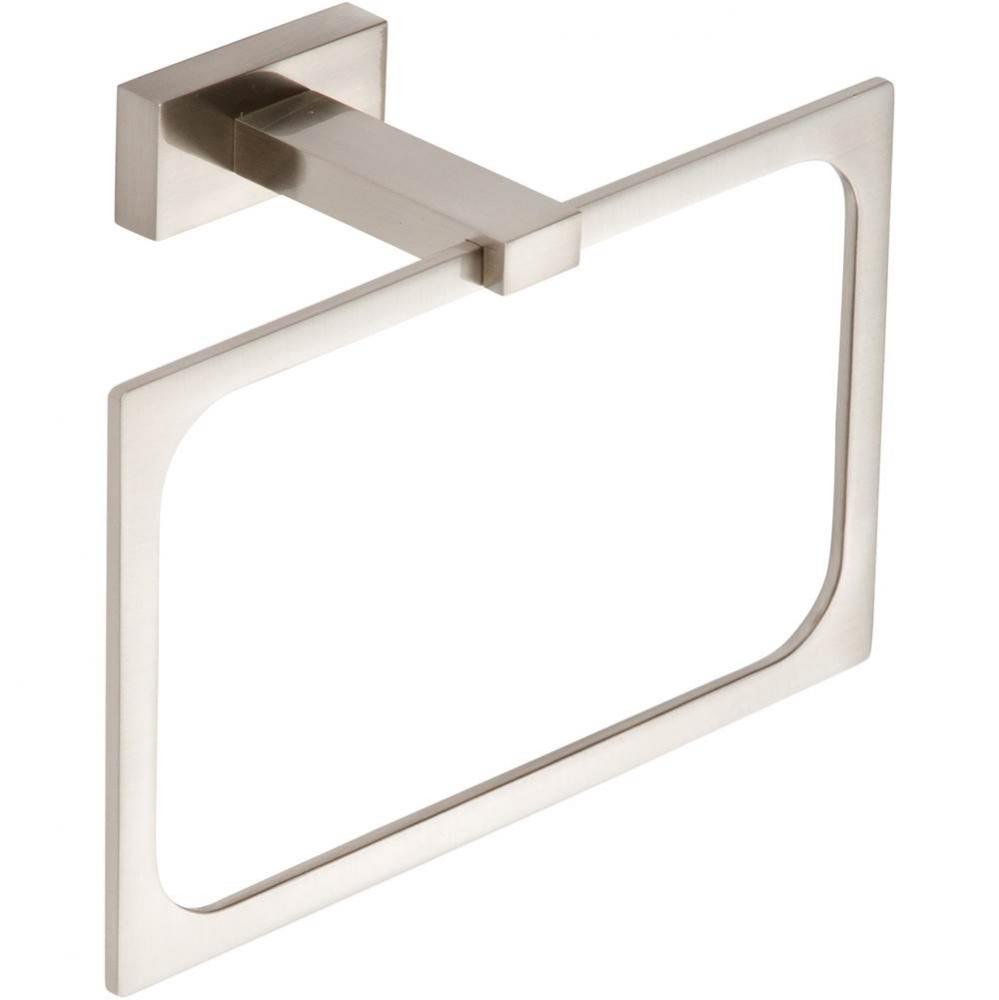 Axel Bath Towel Ring  Brushed Nickel