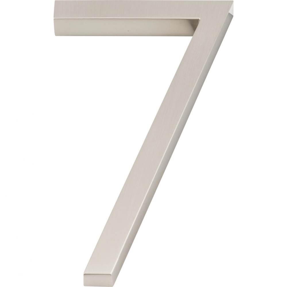 Modern Avalon No.7 6 Inch Brushed Nickel