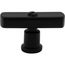 Atlas A981-BL - Everitt T-Knob 2 Inch Matte Black