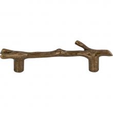 Atlas 2106-BB - Twig Pull 3 Inch (c-c) Burnished Bronze