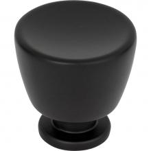 Atlas 413-BL - Conga Knob 1 1/4 inch Matte Black