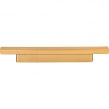 Atlas 427-WB - Tom Tom Pull 3 Inch (c-c), 3 3/4 Inch (c-c) Warm Brass