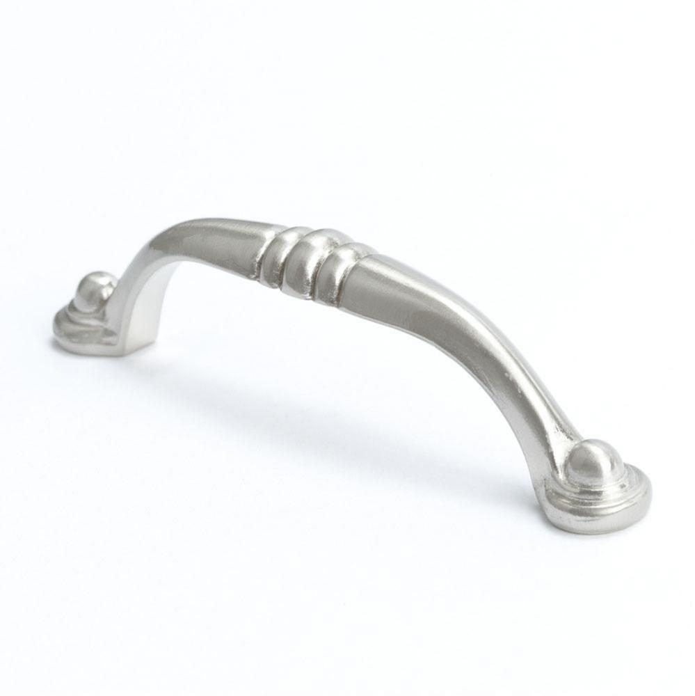 Euro Traditions 96mm Brushed Nickel Pull