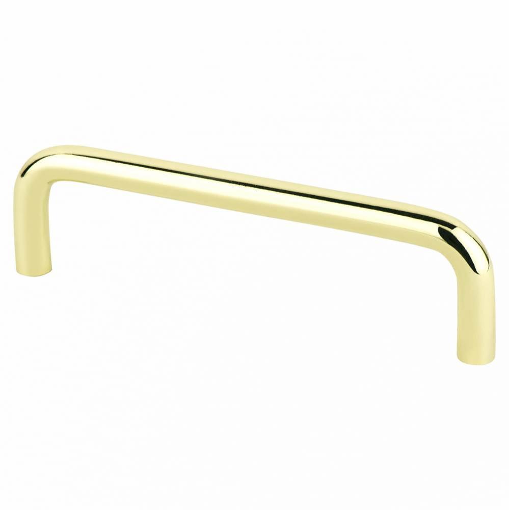 Zurich 4in Polished Brass Pull