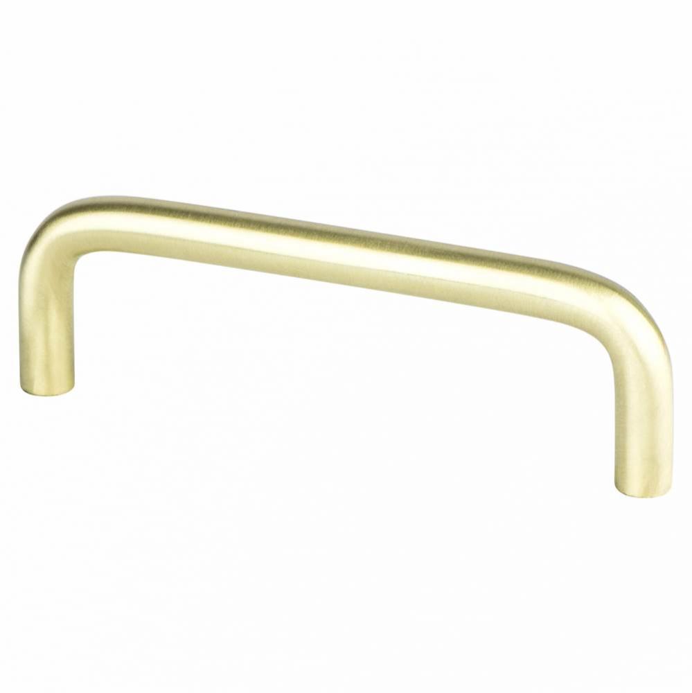 Zurich 3 1/2in Satin Brass Pull