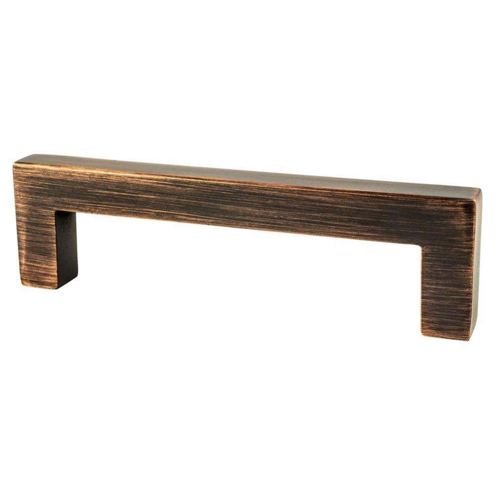 Contemporary Advantage One 96mm CC Verona Bronze Square Pull