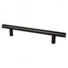 Berenson 0832-2055-P - Tempo 128mm CC Black Bar Pull