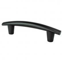 Berenson 2287-4055-P - Meadow 96mm CC Matte Black Pull