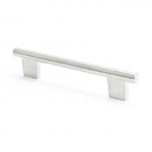 Berenson 2960-1BPN-C - Euroline 128mm Brushed Nickel Pull